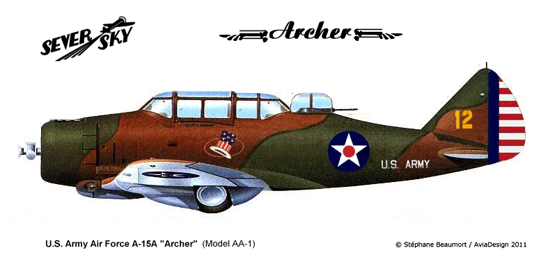 Seversky A-15A Archer